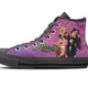 poison new ladies high top sneakers
