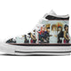 x japan mens high top sneakers