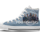 foo fighters ladies high top sneakers