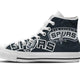 san antonio spurs mens high top sneakers high top