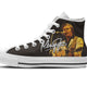 george jones ladies high top sneakers
