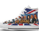 def leppard ladies high top sneakers