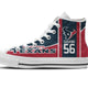 brian cushing ladies high top sneakers