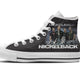 nickelback ladies high top sneakers