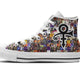 prince  ladies high top sneakers