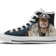 kid rock mens high top sneakers