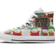 south park mens high top sneakers