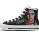 selena gomez ladies high top sneakers