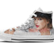 taylor swift mens high top sneakers