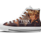 tina turner mens high top sneakers