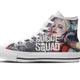 harley quinn ladies high top sneakers