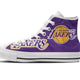 los angeles lakers mens high top sneakers high top