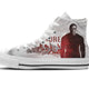 dr dre mens high top sneakers
