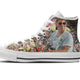 jimmy buffett mens high top sneakers