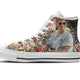 jimmy buffett ladies high top sneakers