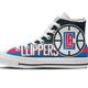 los angeles clippers mens high top sneakers high top
