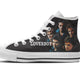 loverboy mens high top sneakers