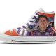 denny hamlin mens high top sneakers