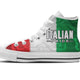 italian pride ladies high top sneakers