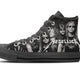 metallica ladies high top sneakers