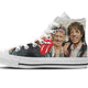 rolling stones mens high top sneakers