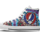 grateful dead ladies high top sneakers