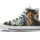 zac brown band ladies high top sneakers