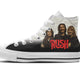 rush band mens high top sneakers