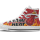 miami heat ladies high top sneakers