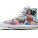 wonder woman mens high top sneakers