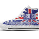 british roots ladies high top sneakers