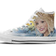 dolly parton ladies high top sneakers