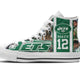 joe namath mens high top sneakers high top
