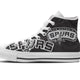 spurs new mens high top sneakers high top