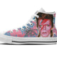 david bowie ladies high top sneakers