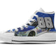 dale earnhardt jr nascar ladies high top sneakers