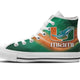 dolphins um mens high top sneakers