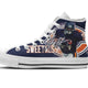 walter payton mens high top sneakers