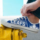 toronto maple leafs mens low cut sneakers cut