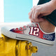 tom brady mens low cut sneakers cut