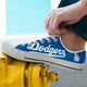 los angeles dodgers mens low cut sneakers cut