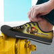 johnny depp mens low cut sneakers