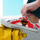 def leppard new mens low cut sneakers