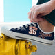 justin verlander mens low cut sneakers cut