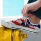 donald trump 45th president mens low cut sneakers