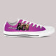poison ladies low cut sneakers
