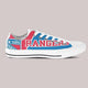 new york rangers mens low cut sneakers cut