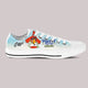 jimmy buffett parrotheads mens low cut sneakers