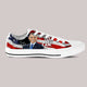 obama  ladies low cut sneakers