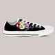 marilyn monroe ladies low cut sneakers